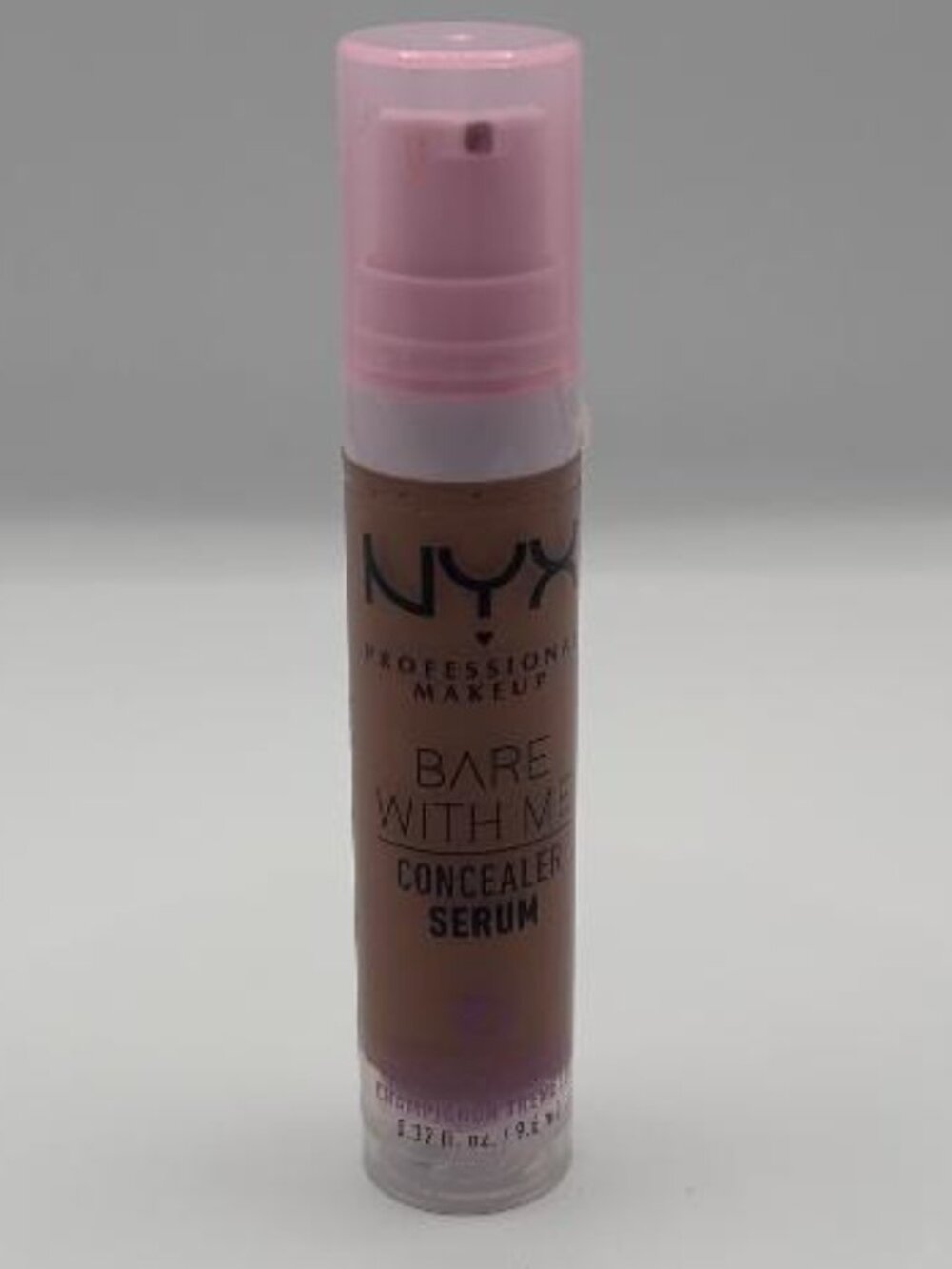 NYX Medium Deep Pump Concealer Bare With Me Concealer Serum in Deep Golden